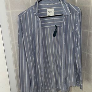 Abercrombie and Fitch boyfriend button down